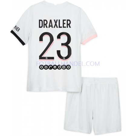 Barn Fotballdrakter Paris Saint-Germain Julian Draxler 23 Borte 2021-22 Kortermet